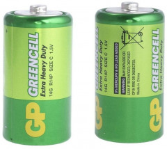 Набор батареек GP Greencell C/LR14