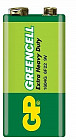 Батарейка солевая крона GP GreenCell 1604G