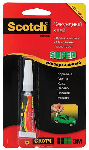 Клей секундный универсальный