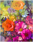 Мозаика алмазная «Все в цветах»