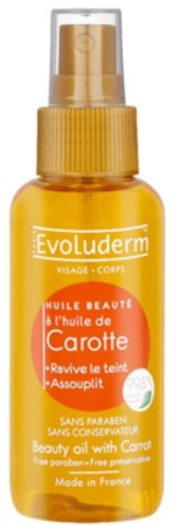 Масло для лица, тела и волос «Морковь» | Evoluderm