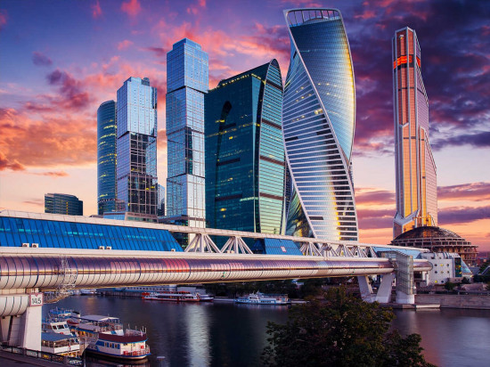 Мозаика алмазная «Москва сити»