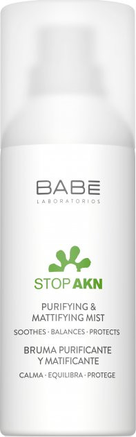 Cпрей для лица себорегулирующий матирующий | Stop akn | Laboratorios Babé