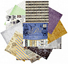 Набор бумаги для скрапбукинга «Синий сапфир»