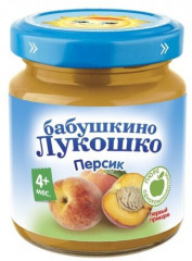 Пюре детское без сахара «Персик»
