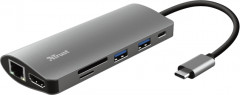 Адаптер Trust USB Type-C 7 в 1