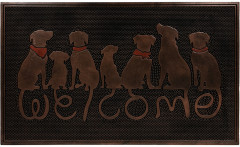Коврик придверный «Welcome»