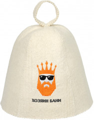 Шапка банная «Хозяин бани»