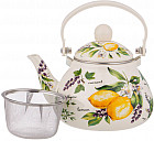 Чайник эмалированный с фильтром