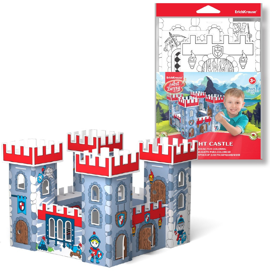 Игровой конструктор для раскрашивания «Knight Castle» | Artberry | Erich Krause