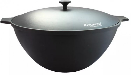 Казан чугунный с крышкой