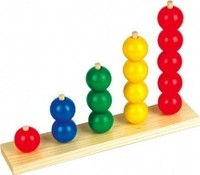 Пирамидки - счет "Шары" (5 в 1) | Мир деревянных игрушек