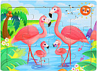 Рамка-пазл «Фламинго»