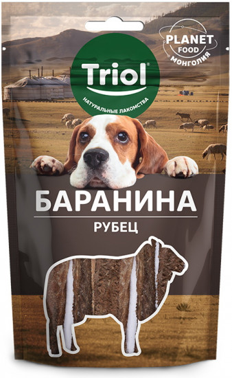 Лакомство для собак «Рубец бараний»