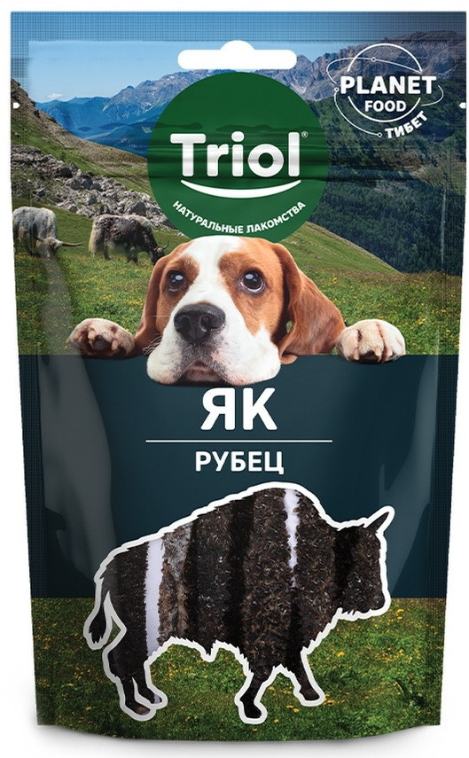 Лакомство для собак «Рубец яка» | Planet food | Triol
