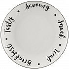 Тарелка «Carnaby Script»
