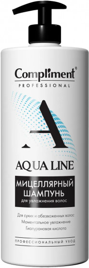 Шампунь мицеллярный для увлажнения волос «Aqua line»