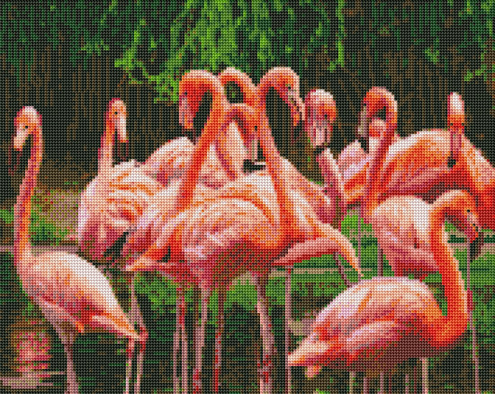 Мозаика алмазная с подрамником