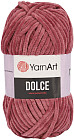 Пряжа для вязания «Dolce»,751 Сухая роза