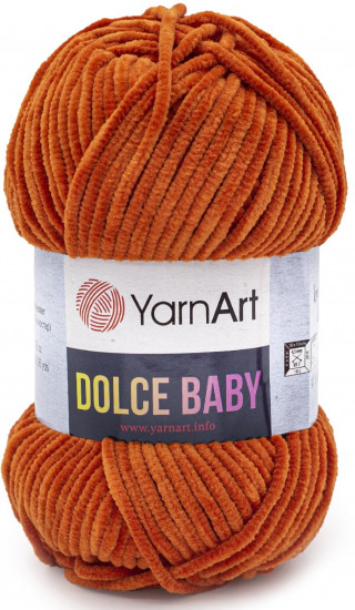 Пряжа для вязания «Dolce Baby», 778 Терракот