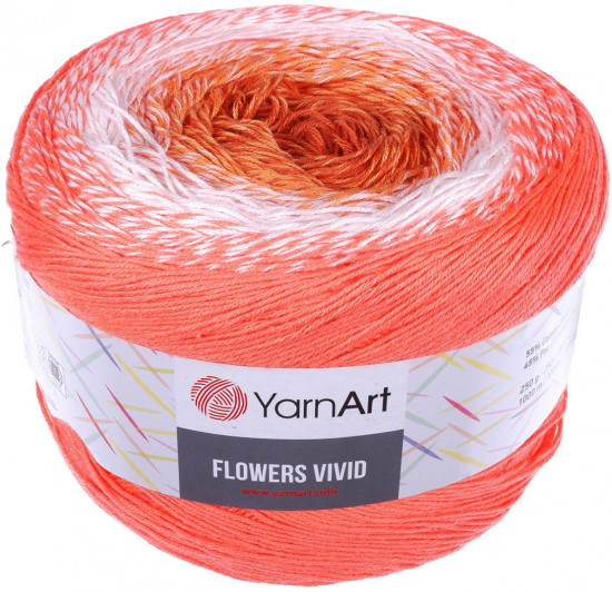 Пряжа для вязания «Flowers Vivid»