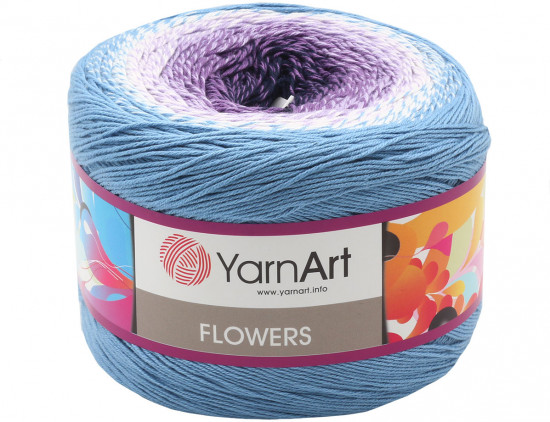 Пряжа для вязания «Flowers»