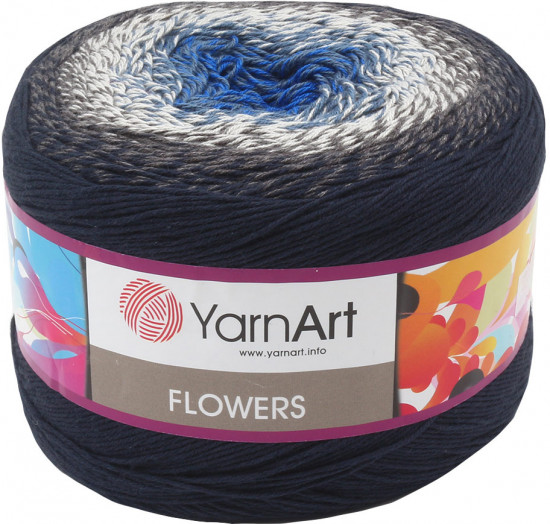 Пряжа для вязания «Flowers»