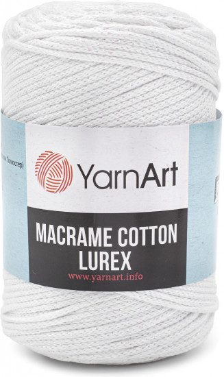 Пряжа «Macrame cotton Lurex»