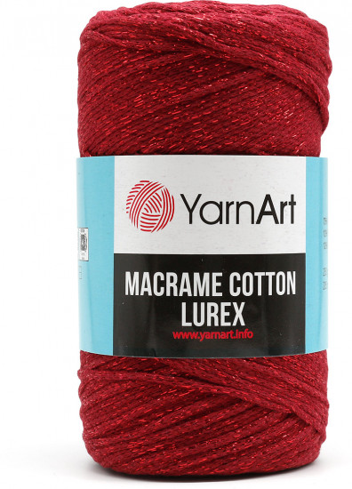 Пряжа «Macrame cotton Lurex»