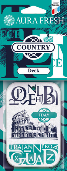 Ароматизатор подвесной «Deck»