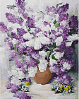 Картина по номерам «Персидская сирень»