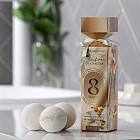 Бомбочки для ванны с ароматом ванильного молока «8 марта»