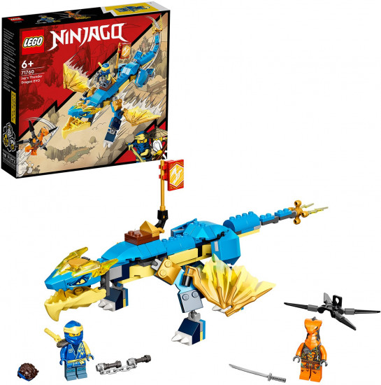 Конструктор LEGO® Ninjago 71760 Дракон ЭВО Джея. Jay’s Thunder Dragon EVO