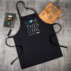 Фартук «I Love this girl»
