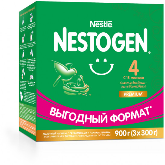 Смесь молочная сухая «Nestogen Premium №4»