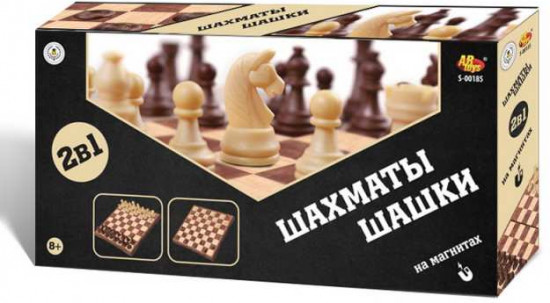 Игра настольная «Шахматы и шашки»