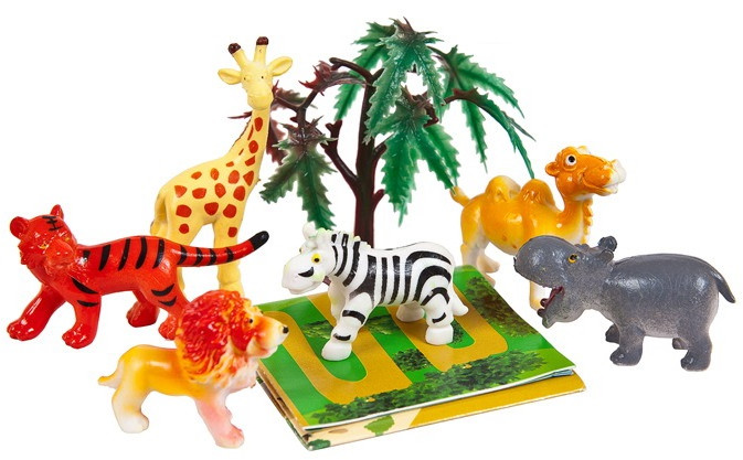 Набор фигурок «Дикие животные» | Юный натуралист | ABtoys