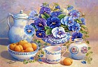 Абрикосы и цветы