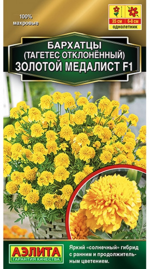 Бархатцы «Золотой медалист F1»