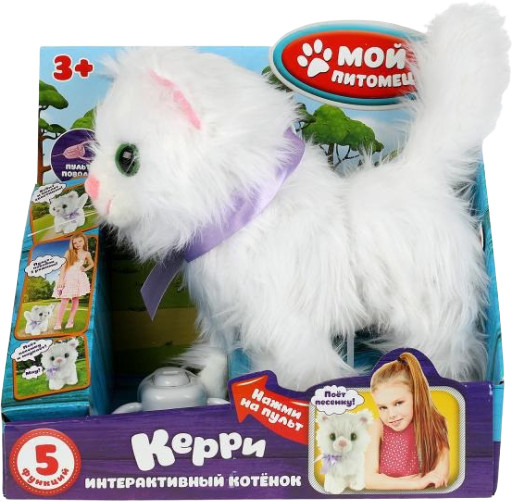 Игрушка интерактивная «Котенок Керри»