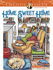 Creative Haven Home Sweet Home. Coloring Book