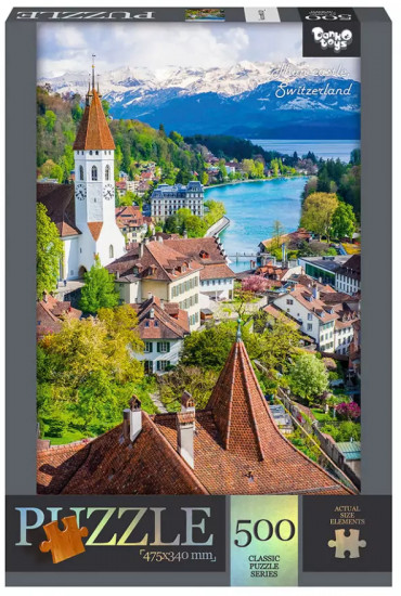 Пазл «Thun castle, Switzerland»