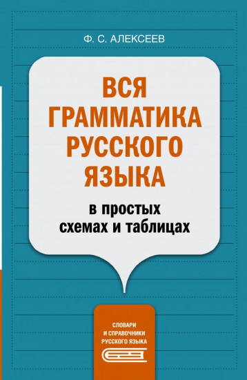 Вся грамматика русского языка в простых схемах и таблицах