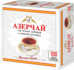 Чай черный байховый с ароматом бергамота