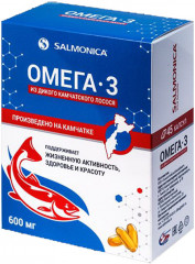 Омега-3 «Из дикого камчатского лосося, 600 мг»