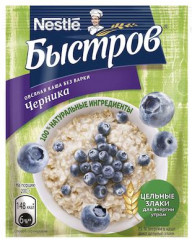 Каша овсяная «Черника»