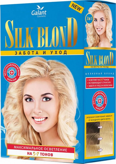 Осветлитель для волос «Silk blond»