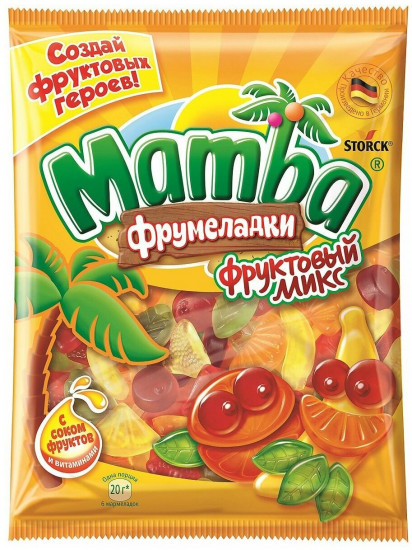 Мармелад жевательный «Фруктовый микс»