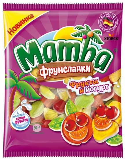 Мармелад жевательный «Фрукты и йогурт»