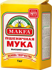 Мука пшеничная высшего сорта